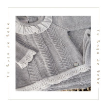 COLECCIÓN INVIERNO. Conjunto polaina bebé niña PULGARCITO Paz Rodríguez COLECCIÓN INVIERNO. Conjunto polaina bebé niña PULGARCITO Paz Rodríguez