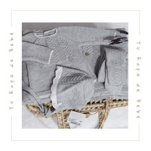 COLECCIÓN INVIERNO. Conjunto polaina bebé niño PULGARCITO Paz Rodríguez