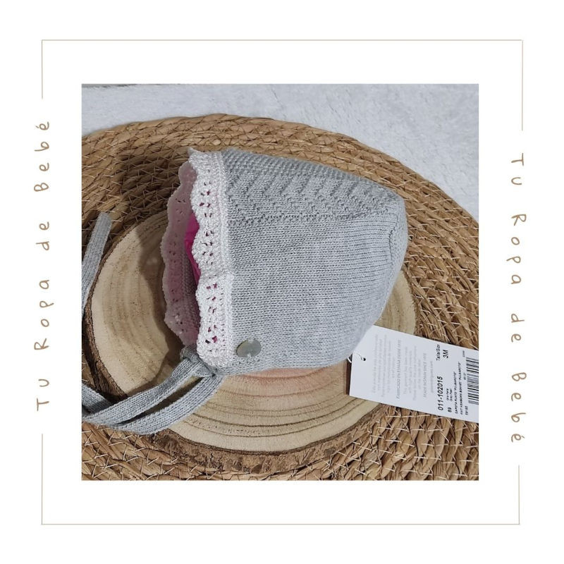 COLECCIÓN INVIERNO. Capota bebé PULGARCITO Paz Rodríguez