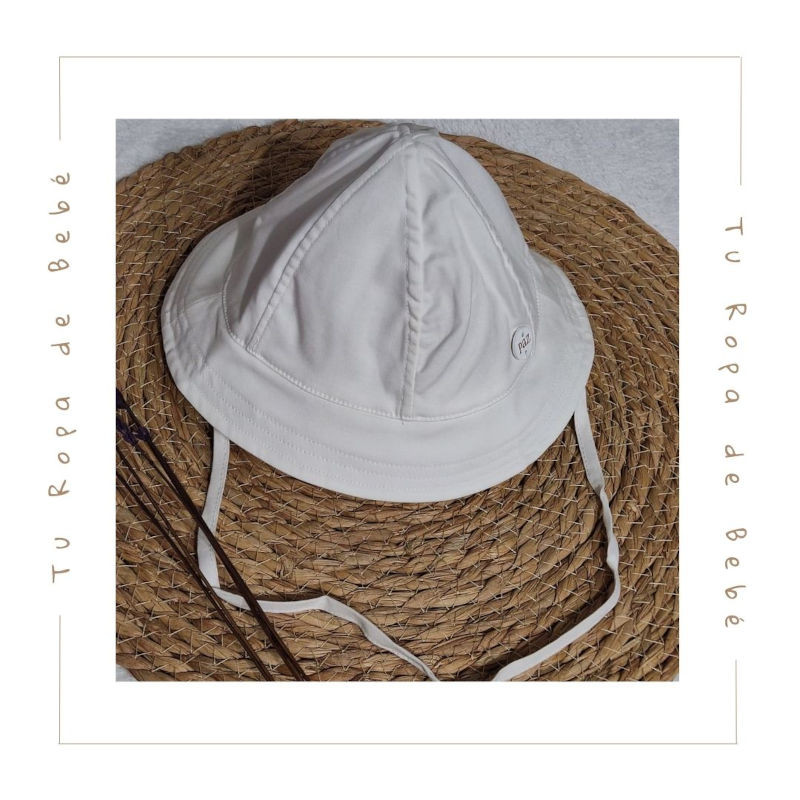 NUEVA COLECCIÓN. Gorro loneta bebé ESENCIAL Paz Rodríguez