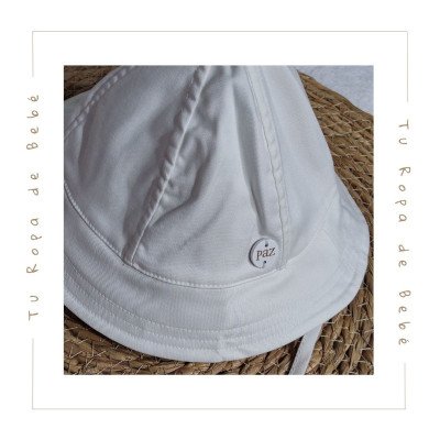 NUEVA COLECCIÓN. Gorro loneta bebé ESENCIAL Paz Rodríguez