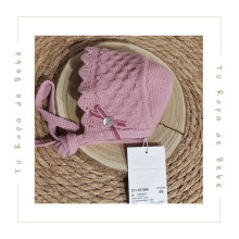 COLECCIÓN INVIERNO. Capota bebé niña DAMA Paz Rodríguez