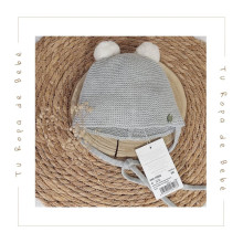 NUEVA COLECCIÓN. Gorro pompones bebé ESENCIAL Paz Rodríguez
