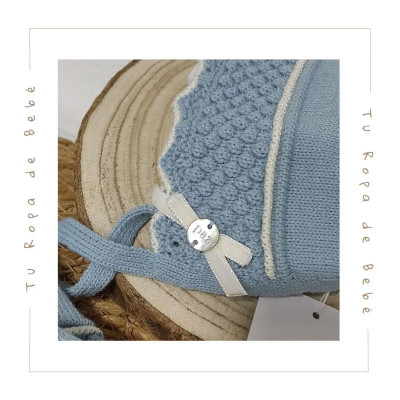 COLECCIÓN INVIERNO. Capota bebé niño MAGIA Paz Rodríguez