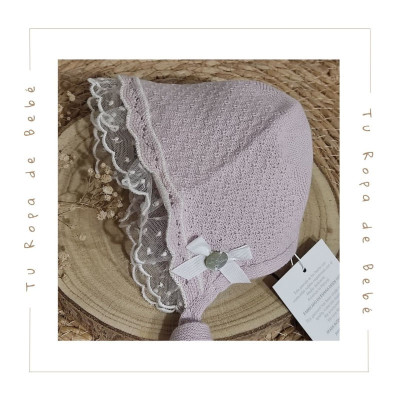 COLECCIÓN VERANO. Capota bebé niña MECER Paz Rodríguez