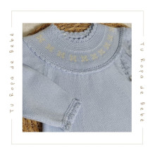 COLECCIÓN INVIERNO. Vestido bebé niña Artesanía Granlei