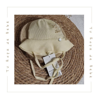 NUEVA COLECCIÓN. Sombrero punto bebé ESENCIAL Paz Rodríguez