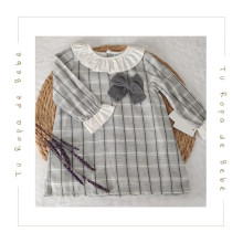 COLECCIÓN INVIERNO. Vestido bebé niña LA SYMPATHIE Mac Ilusión