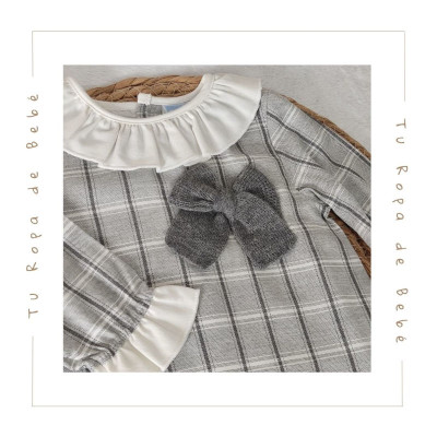 COLECCIÓN INVIERNO. Vestido bebé niña LA SYMPATHIE Mac Ilusión