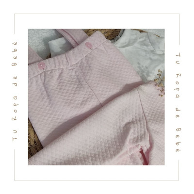 COLECCIÓN INVIERNO. Conjunto polaina tirantes bebé niña LONDON Babidu