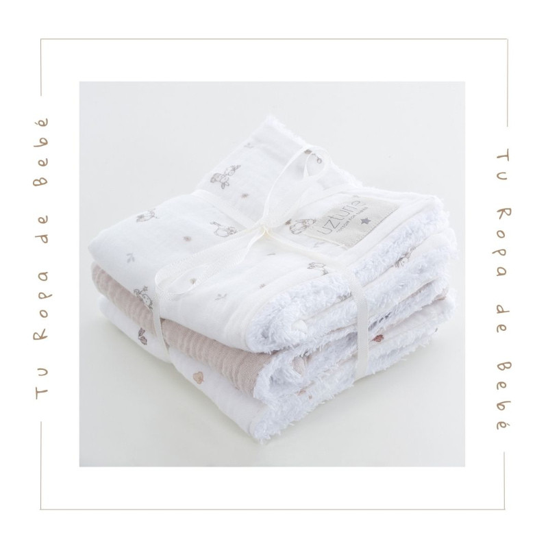 NUEVA COLECCIÓN. Pack salva babitas bebé MARCIAL Uzturre