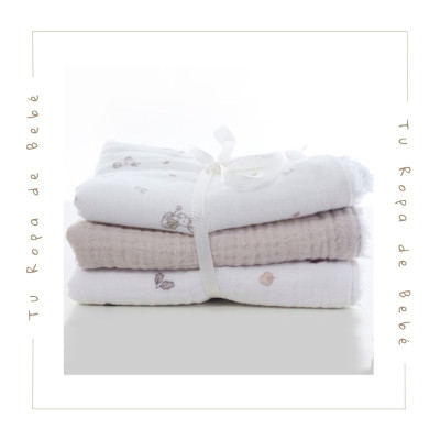 NUEVA COLECCIÓN. Pack salva babitas bebé MARCIAL Uzturre