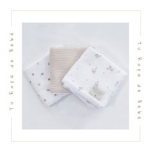 NUEVA COLECCIÓN. Pack salva babitas bebé MARCIAL Uzturre