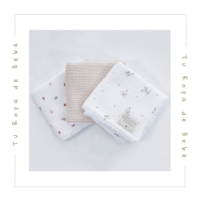 NUEVA COLECCIÓN. Pack salva babitas bebé MARCIAL Uzturre