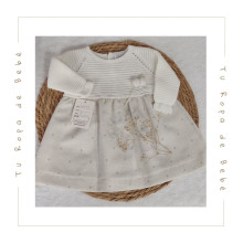 COLECCIÓN INVIERNO. Vestido bebé niña Pipos.