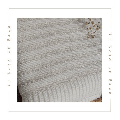COLECCIÓN INVIERNO. Toquilla bebé TENEREZZA Martín Aranda