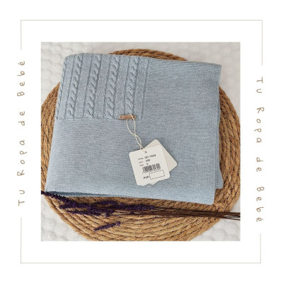 COLECCIÓN INVIERNO. Toquilla bebé niño SABBIA Martín Aranda