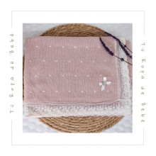 COLECCIÓN INVIERNO. Toquilla bebé niña HADAS Paz Rodríguez