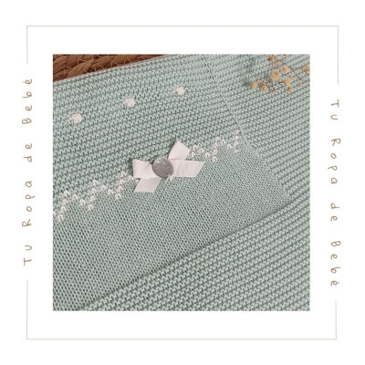 COLECCIÓN VERANO. Toquilla bebé IRIS Paz Rodríguez