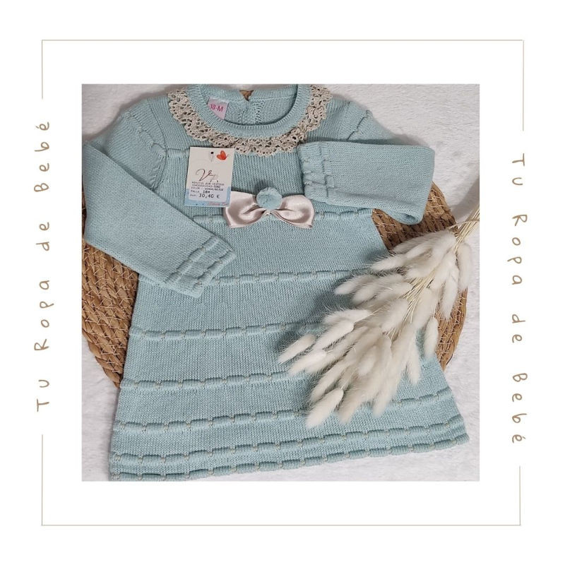 COLECCIÓN INVIERNO. Vestido bebé niña Juliana