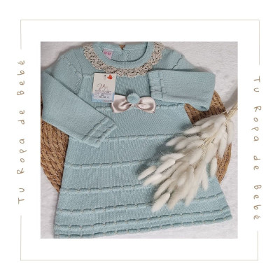 COLECCIÓN INVIERNO. Vestido bebé niña Juliana