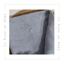 COLECCIÓN VERANO. Toquilla bebé niño NEL BLU Martín Aranda