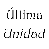 ÚLTIMAS UNIDADES
